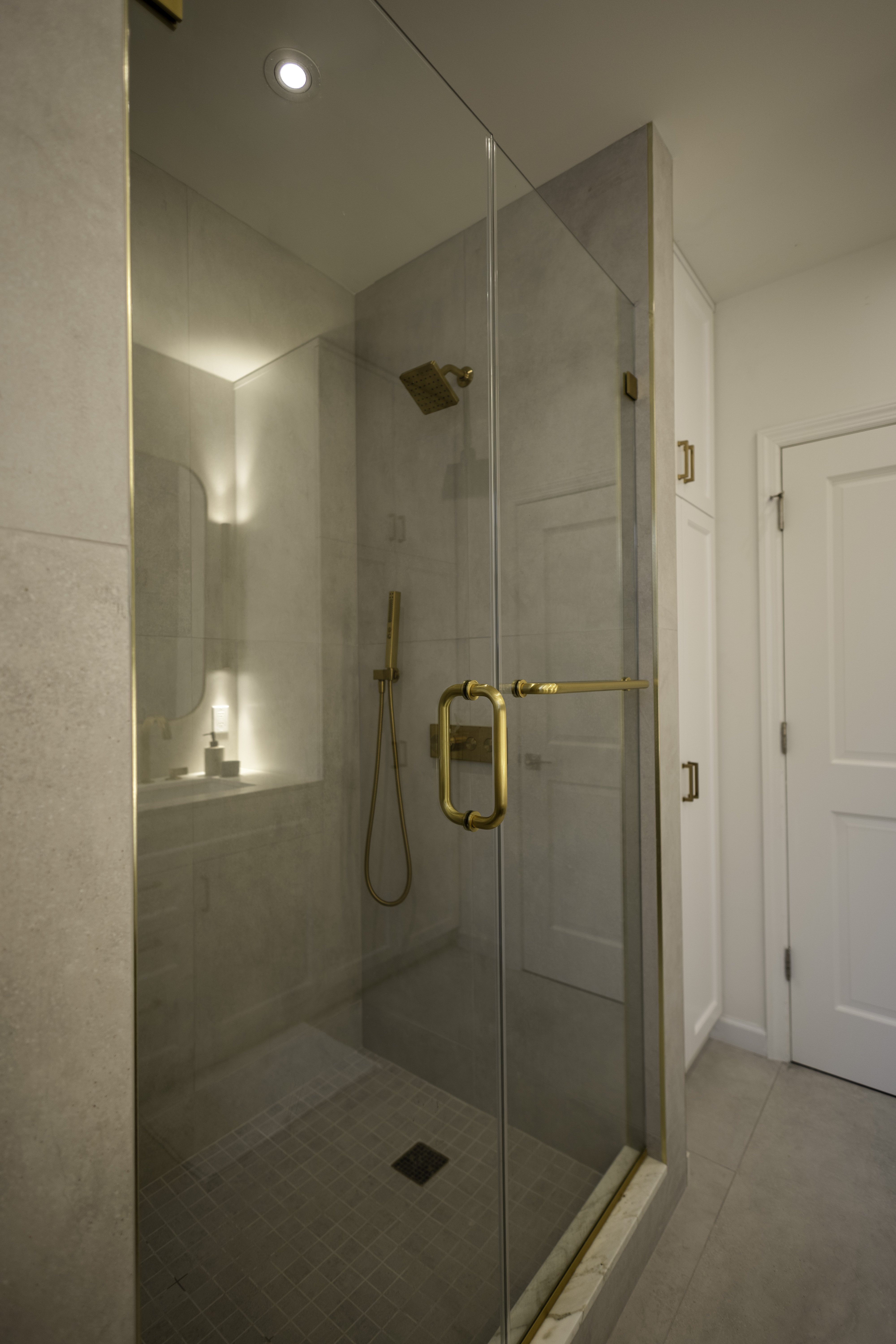 UES Apartment — Master Bathroom Shower